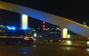 [VIDEO]: Po informacjach Rutkowskiego policja sprawdza cały most św. Rocha i weryfikuje to, co podał dziennikarzom