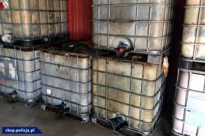 CBŚP przy współpracy KAS uderzyło z ogromną siłą w rynek nielegalnego obrotu paliwami