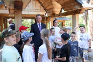 [VIDEO] Andrzej Duda z wizytą na Podlasiu na zaproszenie mniejszości białoruskiej