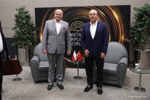 Minister Zbigniew Rau odbył szereg spotkań dwustronnych, na marginesie Antalya Diplomacy Forum, spotkał się ze swoimi odpowiednikami m.in. z Turcji, Ukrainy, Rumunii i Iranu
