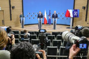[VIDEO] Spotkanie z Sekretarzem Generalnym NATO w Brukseli