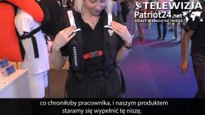 [VIDEO] Kamizelka ochronna zadziała jak poduszka powietrzna. Południowokoreański start-up zaprezentował na niedawnych targach IFA w Berlinie system ochronny dla osób pracujących na wysokości