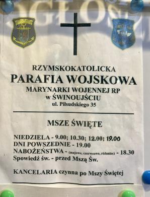 Słowo na niedzielę 29 stycznia z Parafii Wojskowej Marynarki Wojennej w Świnoujściu
