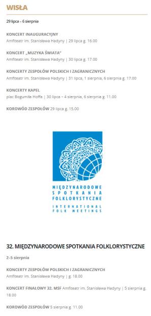 60. Tydzień Kultury Beskidzkiej – święto kultury ludowej