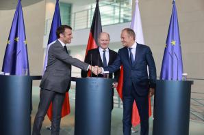 [VIDEO] Szczyt Trójkąta Weimarskiego w Berlinie