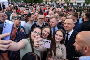 [VIDEO] Spotkanie Prezydenta z mieszkańcami Wągrowca