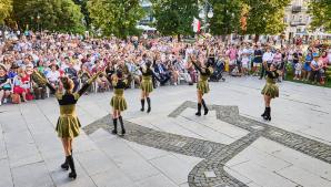 Występ żołnierzy Ośrodka Reprezentacyjnego Wojsk Obrony Terytorialnej