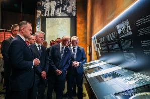 [VIDEO] Karol Nawrocki z wizytą w Muzeum II Wojny Światowej w Gdańsku