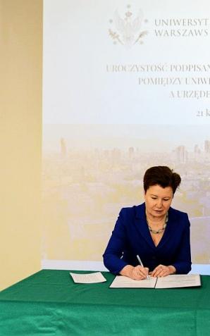 Porozumienie z Uniwersytetem Warszawskim