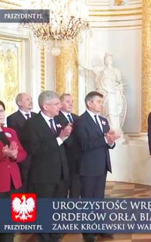 [VIDEO] Prezydent wręczył Ordery Orła Białego z okazji Narodowego Święta Trzeciego Maja w 226 rocznicę uchwalenia Konstytucji