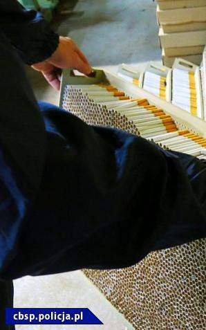 Zlikwidowana jedna z największych fabryk nielegalnych papierosów