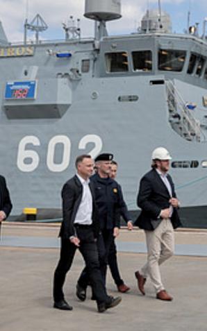 [VIDEO] Prezydent z dumą o Stoczni Remontowej HOLDING S.A. w Gdańsku