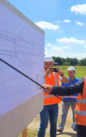 Rusza budowa nowej śluzy na stopniu wodnym Krapkowice