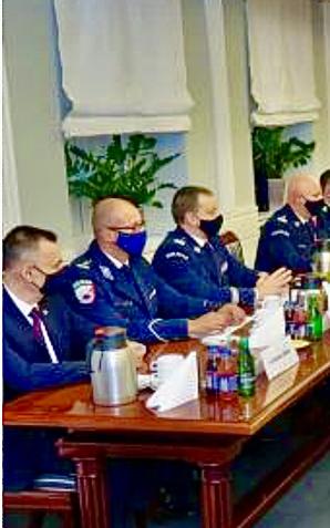 Spotkanie szefa polskiej policji z dyrektorem FBI