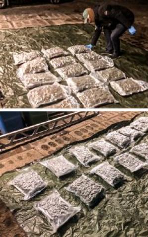 [VIDEO] 120KG marichuany nie trafi na polski rynek