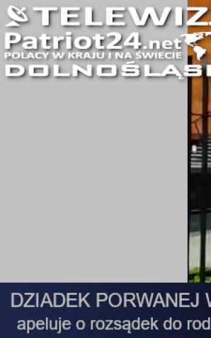 [VIDEO] PATRIOT24 INTERWENIUJE: Dziadek apeluje spod bramy Stoczni Gdańskiej: Walka o wnuczkę