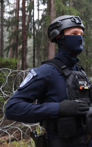 [VIDEO] Na straży granicy: Codzienność polskich  policjantów na pograniczu z Białorusią
