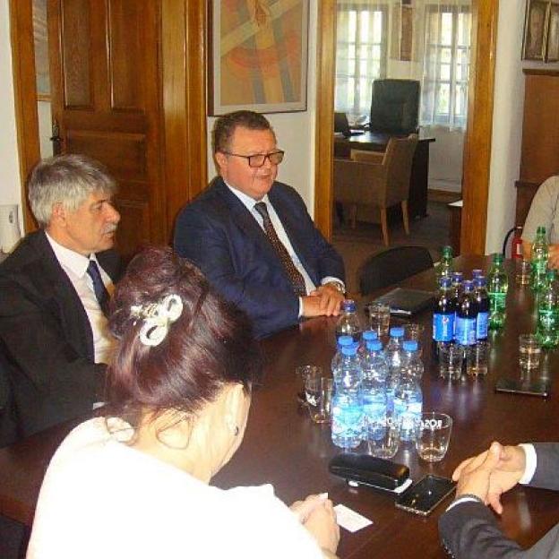 Gospodarcza wizyta Ambasadora RP w Serbii Tomasza Niegodzisza we Vlasotincu