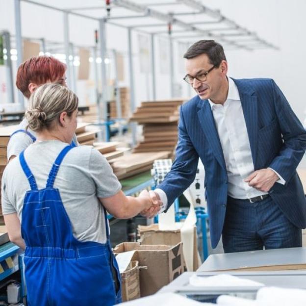 [VIDEO] Premier Mateusz Morawiecki z wizytą w województwie warmińsko-mazurskim