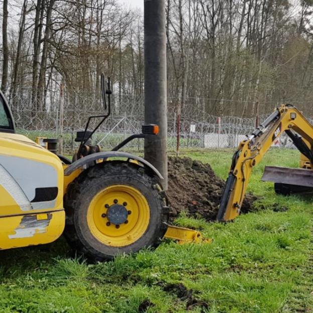 Ruszyła instalacja bariery elektronicznej na granicy z Rosją
