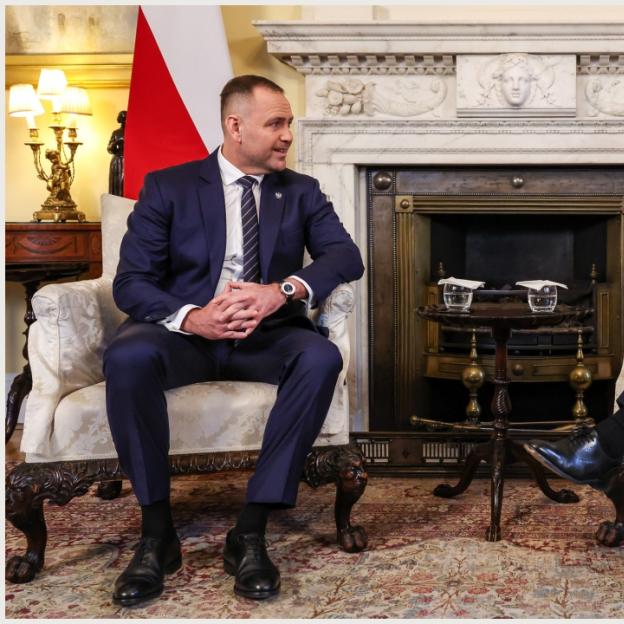 [VIDEO] Rozmowy Prezydenta RP Karola Nawrockiego z Premierem Wielkiej Brytanii Keirem Starmerem