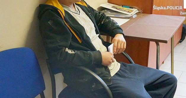 Bandytę wytropił policyjny pies. Peruka i okulary nie pomogły!