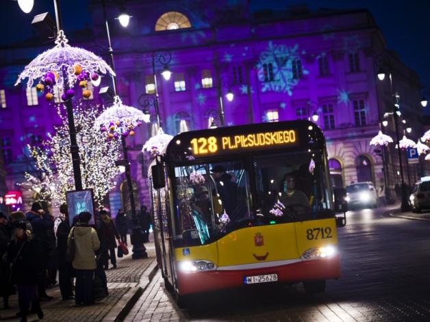 Warszawa: Komunikacja w okresie świątecznym