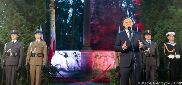 Prezydent RP Andrzej Duda z okazji Święta Wojska Polskiego: Możemy realizować nasze zobowiązania budowy silnego państwa