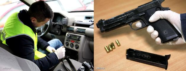 Pościg do Niemiec, broń bez zezwolenia i odzyskany samochód. Trzech zatrzymanych