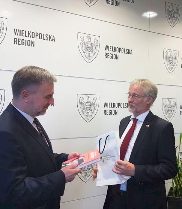 Marszałek Województwa Wielkopolskiego Marek Woźniak gościł nowego Konsula Generalnego RFN