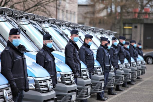 Nowe radiowozy dla oddziału prewencji policji
