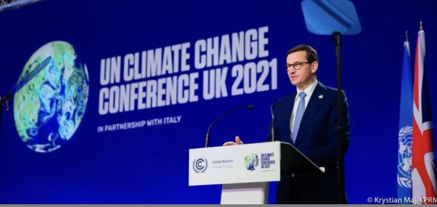 [VIDEO] Premier podczas szczytu klimatycznego COP26 w Glasgow: transformacja energetyczna musi odbywać się sprawiedliwie i zapewniać bezpieczeństwo obywateli