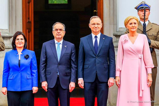 [VIDEO] Wizyta oficjalna Prezydenta Albanii w Polsce