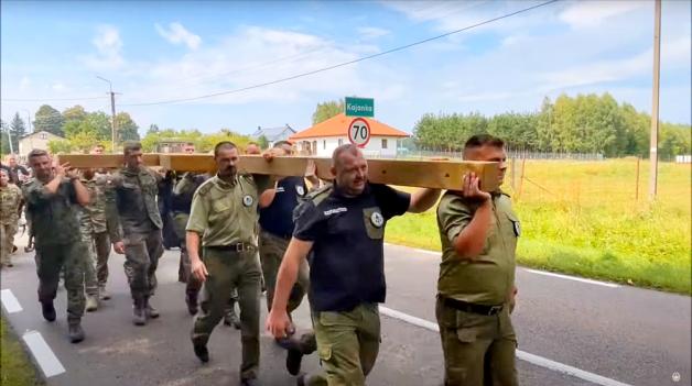 [VIDEO] Pielgrzymka służb mundurowych na św. Górę Grabarkę