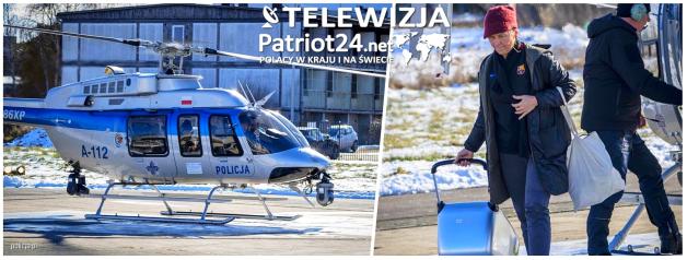 [VIDEO] Policyjni lotnicy w akcji – transport serca do przeszczepu